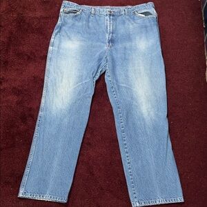 Stylish Blue Big & Tall Men's Jeans